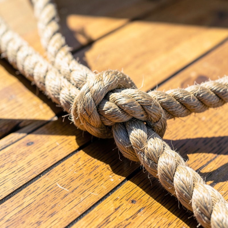 Sailing knot in Puerto Jiménez