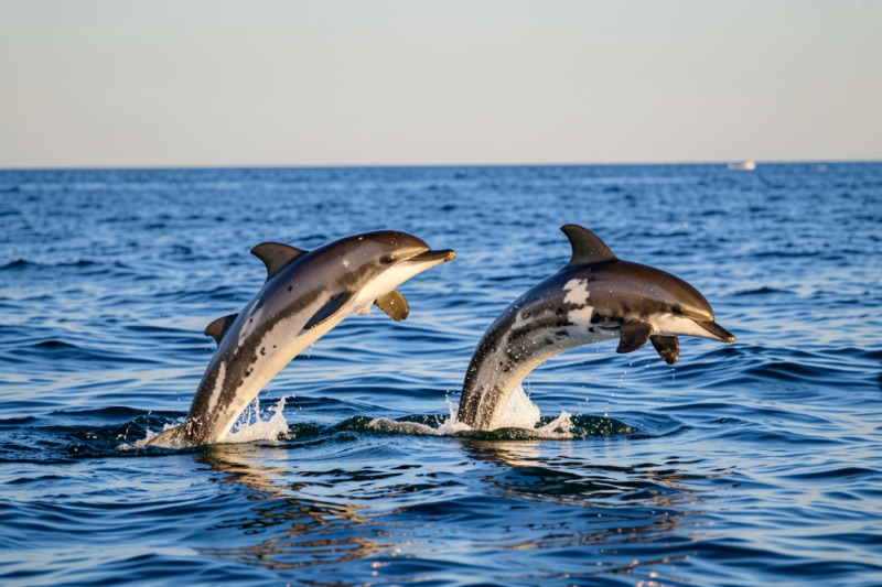 Spotted dolphins in Costa Rica